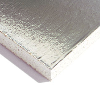 Sinat Foil-Backed Plasterboard Vapour Sheet 2438 x 1200 x 12.5mm