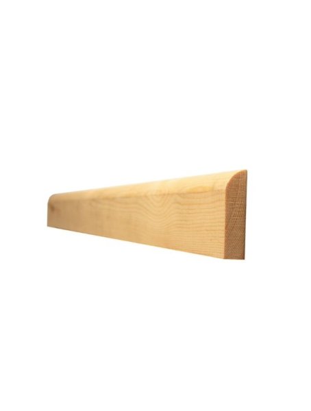 White Deal Single Nosed Architrave 75mm x 19mm x 4.5m