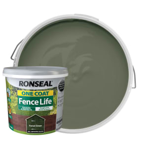 Ronseal One Coat Fence Life 5l Forrest Green