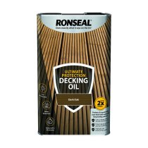 Ronseal Decking Oil Life 5l Dark Oak