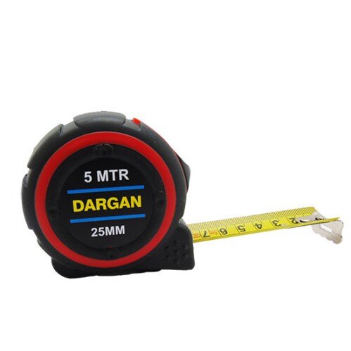 Dargan Red Rubber Measuring tape 5m