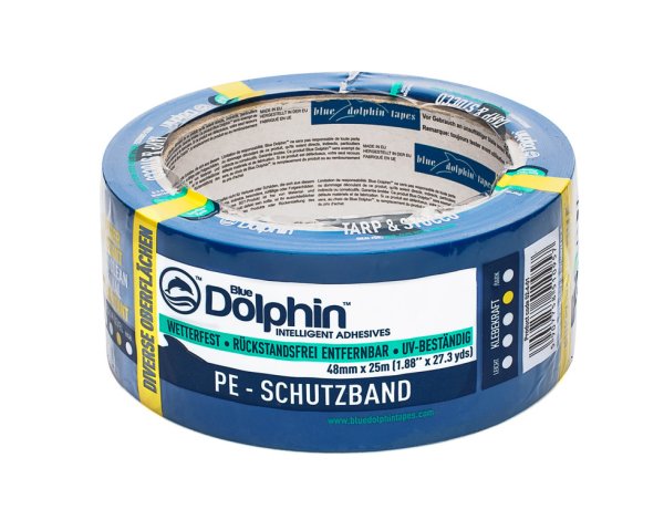 Dolphin Blue 1.5" (40mm) Painter's Masking Tape