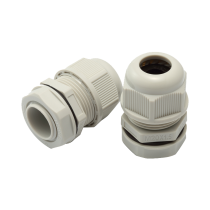20mm Cable Gland IP68 Grey - 2 Pack