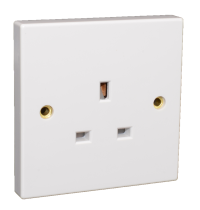 1 Gang Unswitched Socket