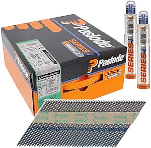 Paslode I-Series 2.8 x 51mm Ring Bright 3300 pins + 3 Fuel Cells