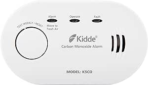 Kidde Carbon Monoxide Alarm 10 Year Battery