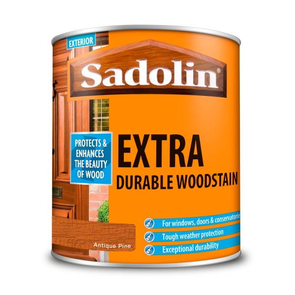 Sadolin Extra Durable Woodstain 2.5l Antique Pine
