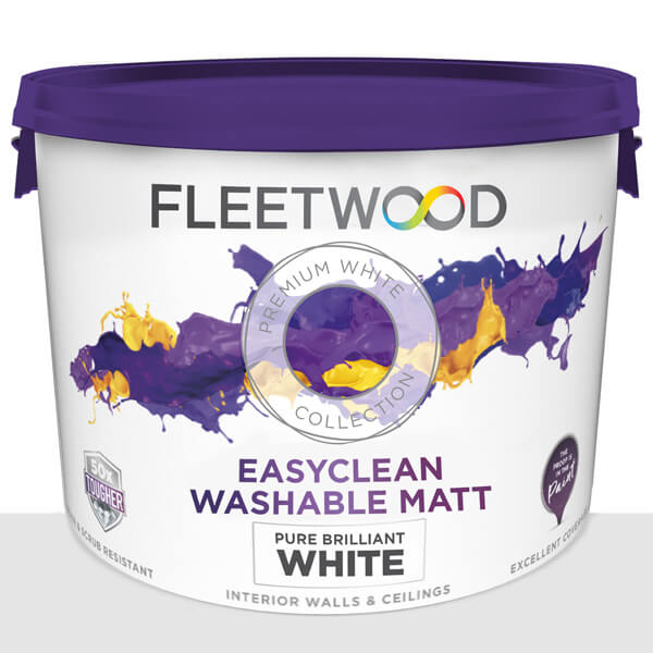 Fleetwood 10 ltr Washable Easyclean Matt Brilliant White