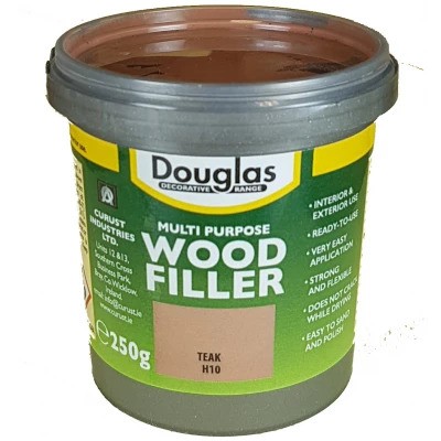 Douglas Multi Purpose Wood Filler 250g Teak