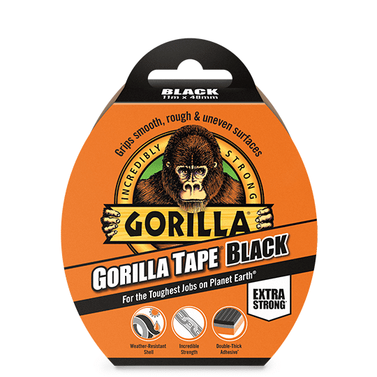Gorilla Tape Black 32m x 48mm