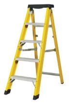 Buildworx 5 Step Single-Sided Fibreglass Step Ladder