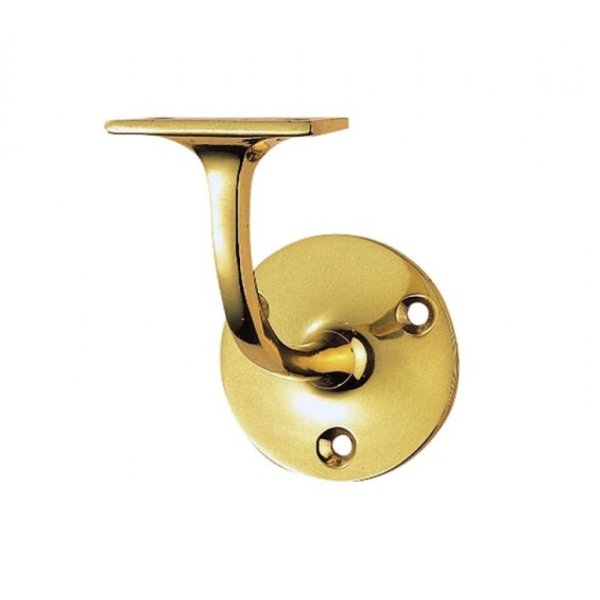 2.5" Handrail Bracket Brass