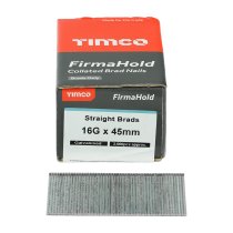 FirmaHold Collated Brad Nails Galvanised Straight 16G x 45mm