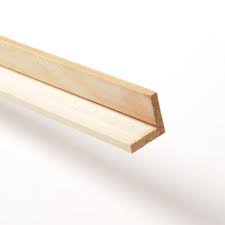 B&G Pine Square Angle Mouldings 27mm x 27mm x 2400mm