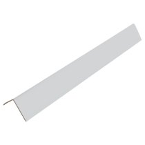 White PVC Angle (1/2") 12mm x 12mm x 2400mm
