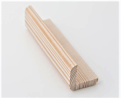 Whitewood Angle 22mm x 22mm x 2400mm